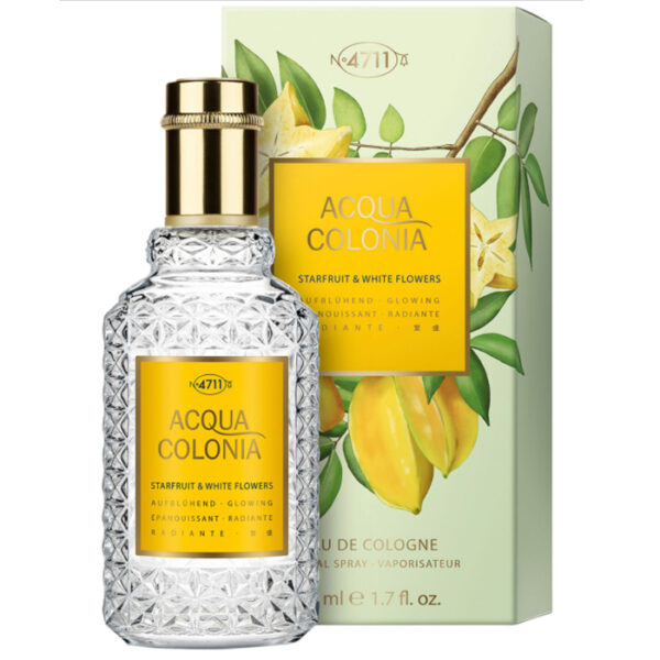 4711 Acqua Colonia Starfruit y White Flowers Eau De Cologne Spray 50ml