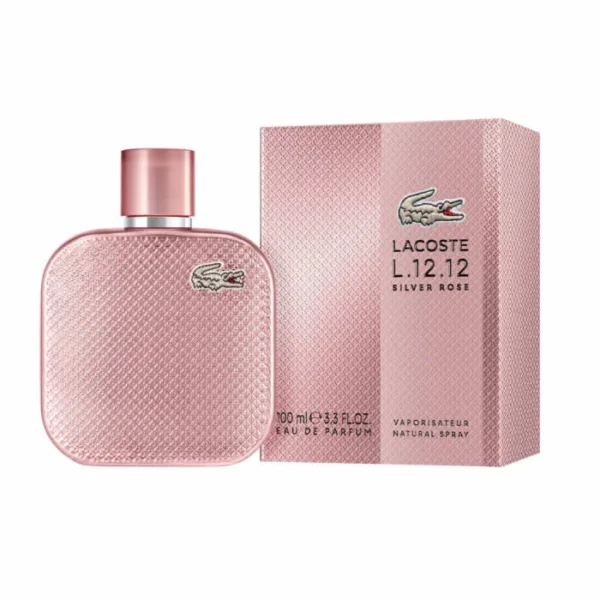 Lacoste L.12.12 Silver Rose Eau De Parfum Spray 100ml