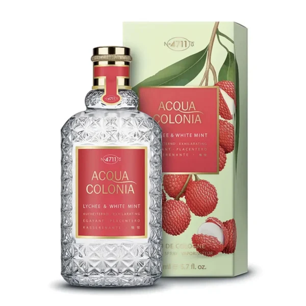 4711 Lychee y White Mint Eau De Cologne 100ml Spray