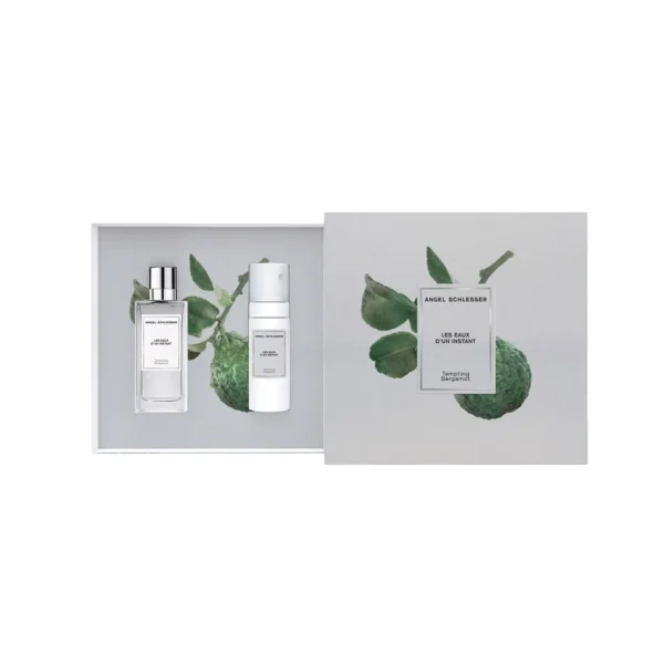 Angel Schlesser Instant Tempting Bergamont Watercolor Coffret Eau De Toilette Spray 100ml Set 2 Pieces