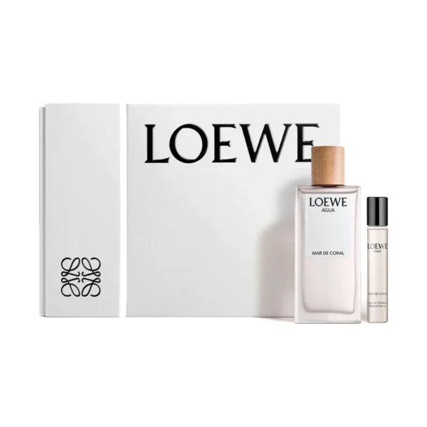 Set Agua Loewe Mar De Coral Edt 150ml Mini 20ml